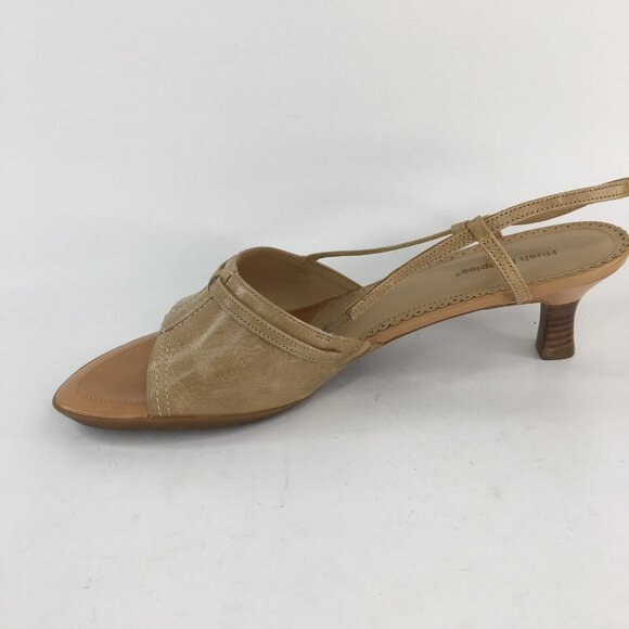 Hush Puppies Chamomile Tan Heel Sandals Size 8.5M - Picture 13 of 14